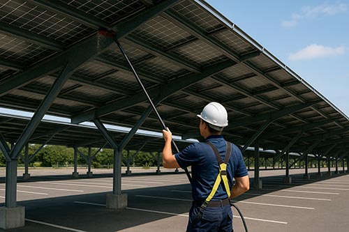 nettoyage ombriere parking paris